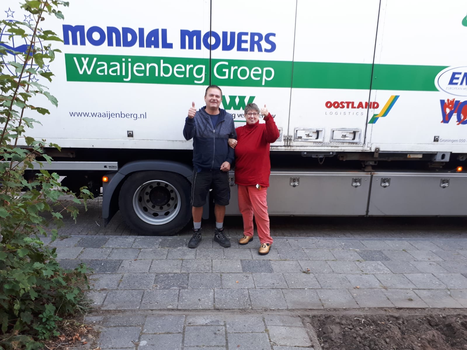 Mondial Oostland verzorgt verhuizing in Veendam voor de Verhuisfamilie